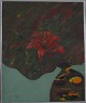 Keiko, Ryu 
(1932 -) Japan: 
Blume. Öl auf 
Leinwand / 
Karton. 
Signiert:. K. 
Ryu. 45 x 37 
cm.
Mit ...