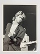 Original 
schwarz-weißes 
Pressefoto von 
George Michael 
von Wham 
während dessen 
China-Tournee 
...
