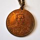Kupfermedaille, 
für Christian 
IX. und Königin 
Louise und 
Kronprinz 
Frederik von 
Dänemark. 19. 
...