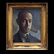 Victor Isbrand, 
1897-1988, Öl 
auf Platte
Selbstporträt
Signiert um 
1923
Lichtmasse: 
33x27cm. ...