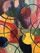 Ole Munch 
Hansen 
„Abstraktion“, 
Gemälde auf 
Leinwand, Maße 
mit Rahmen 
68x60 cm