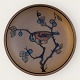 Bornholmer 
Keramik, 
Hjorth, braunes 
Steinzeug, Nr. 
34, Vogel auf 
Ast, 12 cm 
Durchmesser 
*Guter ...