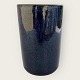 Bornholmer 
Keramik, 
Hjorth-Keramik, 
zylindrische 
Vase, blaue 
Glasur, 12 cm 
hoch, 7,5 cm 
...