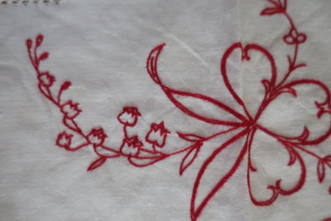 An old table centre /mat RoundMade by hand36cm x 22cmIn a very good condition