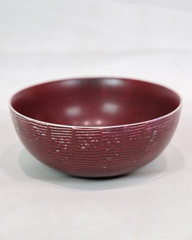 Keramikschale – Modell 20.717 – ochsenblutfarbene Glasur – Axel Salto – Royal Copenhagen