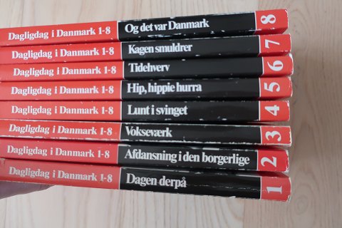 Dagligdag i Danmark - alle 8 bind samlet i serien
- 1945-1985
- set og fortalt af Mali Lindgren
Peter Asschenfeldt