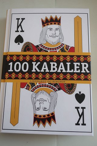 Buch über Patiences / Kabalen
100 verschiedene Kabalen
 (se mere info på foto af bagsiden af bogen)
2015
Lindhardt & Ringhof (Verlag)
Seitenzahl: 248
In gutem zustand