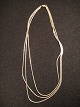Drei Strang 
Halskette.
 Silber. 925
 Länge: 45 cm
 Preis Euro: 
96
