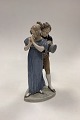 Royal Copenhagen Figurine of man and woman - The Proposal No. 1680. Designed by Christian ...