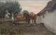 Christiansen, 
Sören (1858 - 
1937) Dänemark: 
Pferde Zeit. Öl 
auf Leinwand. 
Unterzeichnet. 
...