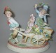 Deutsch Figur 
der 
spielerischen 
Kinder, 19. 
Jahrhundert. 
Polychrom 
gemalt 
dekoration mit 
...