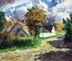 Vantore, Mogens 
(1895 - 1977) 
Dänemark: Ein 
Bauernhof - 
Herbst. Öl auf 
Leinwand. 60 x 
74 cm.
In ...