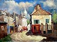 Vantore, Mogens 
(1895 - 1977) 
Dänemark: Mont 
Martre, Paris. 
Öl auf 
Leinwand. Gez. 
Vantore. 55 x 
...