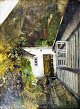 Unbekannter 
Künstler (19. 
Jh.): Hühner in 
einem alten 
Haus. Öl auf 
Leinwand / 
Karton. ...