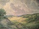 Bang Sørensen. 
Gemälde mit dem 
Titel: Stilling 
1946-48.
einige Risse 
erscheinen.
Maße: 59x80cm 
...