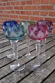 Roemer glasses, Bohemian crystal wine glasses 19.5cm