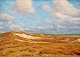 Hindevad, 
Marius (1885 - 
1977) Dänemark. 
Heide 
Landschaft.
Öl auf 
Leinwand. 42 x 
59 cm. ...