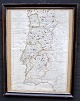 Karte von 
Portugal. 1822. 
Handkolorierter 
Kupferstich. 71 
x 50 ...