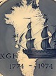 Gedenktafel von 
1974.
KGH 1774 - 
1974
Der königliche 
Handel mit 
Grönland.
1. ...
