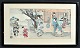 Japanischer 
Künstler (19. 
Jahrhundert). 
Frauen und 
Kinder auf 
einer Terrasse. 
Handkolorierter 
...