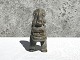 Grönländische 
Specksteinfigur, 
13 cm hoch, 5,5 
cm breit. Guter 
Zustand