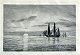 Locher, Carl 
(1851 - 1915) 
Dänemark: 
Segelboote auf 
See. Radierung. 
Signiert 1893. 
23 x 33 ...