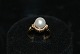 Gold ring with 
Pearl and 
Diamonds 18 
Carat
Carat 0.14
Stamp: 18K, 
014
Size: 52, 
16.55 ...