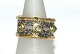 Designers Favorites ring, Sterling silver 239Black Rhodium and 18 karat gold coatingRing ...