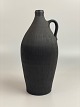 Große schöne 
braun-schwarze 
Flaschenvase 
von Dagnæs 
Keramik Mitte 
des 20. 
Jahrhunderts. 
Die Vase ...