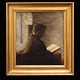 H. O. Brasen, 
1849-1930, Öl 
auf Leinen
Partie mit 
lesendem Mann
Signiert und 
datiert ...
