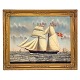C. L. Weyts, 
1826-76, Stil: 
Hinterglasgemälde 
von dem Schiff 
"Anekirstine" 
aus Nibe 
geführt von ...