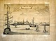 Dänischer 
Künstler (17. 
Jahrhundert): 
Holkenhavn. 
(Holckenhavn). 
Vom Großen Belt 
gesehen. Mit 
...