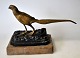 Bronzefigur des 
Goldfasans, 19. 
Jh. Mit schwarz 
lackiertem 
Sockel. Auf 
Sockel aus 
Marmor. ...