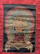 Asiatische 
budhistische 
Thangka-
Malerei, 
handgemalt auf 
Leinwand, 
montiert in 
handgenähtem 
Tuch ...