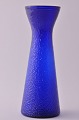 Hyazinthenvase 
aus Pressglas. 
Blaue 
Hyazinthglas, 
Höhe 22,5 cm.   
 Tadelloser 
Zustand. Fyens 
...