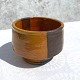 Karen Boel 
Keramik, 
Schale, 
orangefarbene 
Glasur, 10 cm 
Durchmesser, 
7,3 cm hoch, 
gestempelt ...