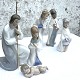 Lladro, 
Weihnachtskrippenfiguren, 
Joseph, Maria, 
Das Jesuskind, 
Die Heiligen 
Drei Könige ...