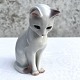 Bing & 
Grøndahl, 
Sitzende weiße 
Katze #2453, 
13cm hoch, 8cm 
breit, 2. 
Sortierung, 
Design ...