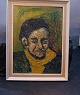 Ôl auf Platte.
Bezauberndes 
Porträt des 
Franzosen, um 
die 1950-60er 
gemalt.
Sign: HH
Grösse ...