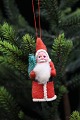 Old Christmas 
ornament / 
Christmas tree 
decoration in 
the form of a 
small Santa 
Claus with a 
...