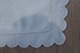 An antique pillow cover/pillow slipA beautiful old pillow cover with handmade white embroidery and with   old white buttons made of fabric67cm x 67cmThe antique, Danish linen and fustian is our speciality