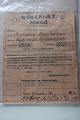 Für Sammler: 
Kaufkarte für 
Männer in Zeit 
der 2. 
Weltkrieg
Datiert 1. 
april 1944
Warennr.: ...