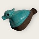Keramikvogel, 
türkisfarbene 
Glasur, 14 cm 
breit, 9 cm 
hoch, 
vielleicht 
signiert ...