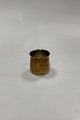 Georg Jensen Henning Koppel Brass Creamer.Measures 5 cm / 1.97 inch.Is not polished