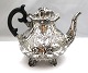 Germany. Julius Lemor, Breslau. Large silver teapot (800). Height 21 cm. Length 
23 cm. With engravings.