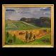 Ebba Carstensen, 1885-1967, Öl auf LeinenLandschaft. Signiert und datiert 1956Lichtmasse: ...