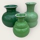 Kähler Keramik, 
Grønne 
Primavera Vase, 
Sæt med 3 stk. 
14cm hoch, 13cm 
hoch, 11cm hoch 
*Perfekter ...