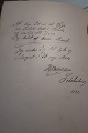 Poesialbum
Med poesi fra starten af 1900-tallet
Omslag i læder og lukke i metal