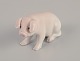 Bing & Grøndahl, rare porcelain figurine of a piglet.