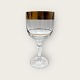 Böhmisches 
Kristallglas, 
Rotwein, mit 
Goldrand, 15,5 
cm hoch, 7,5 cm 
Durchmesser 
*Mit leichten 
...